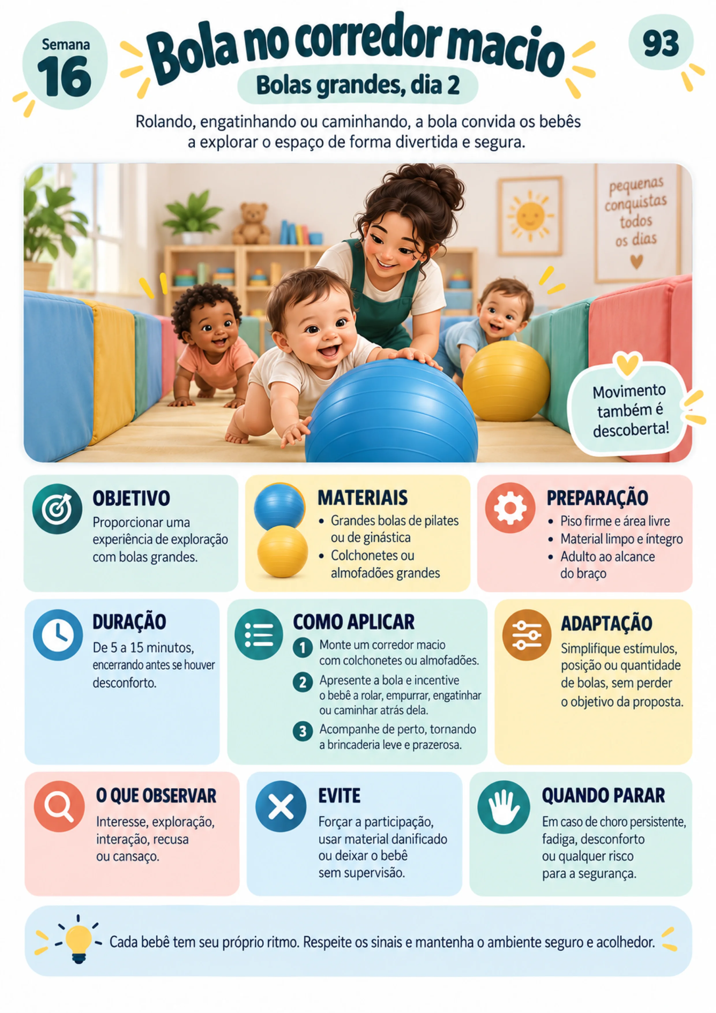 Proposta Bola no corredor macio
